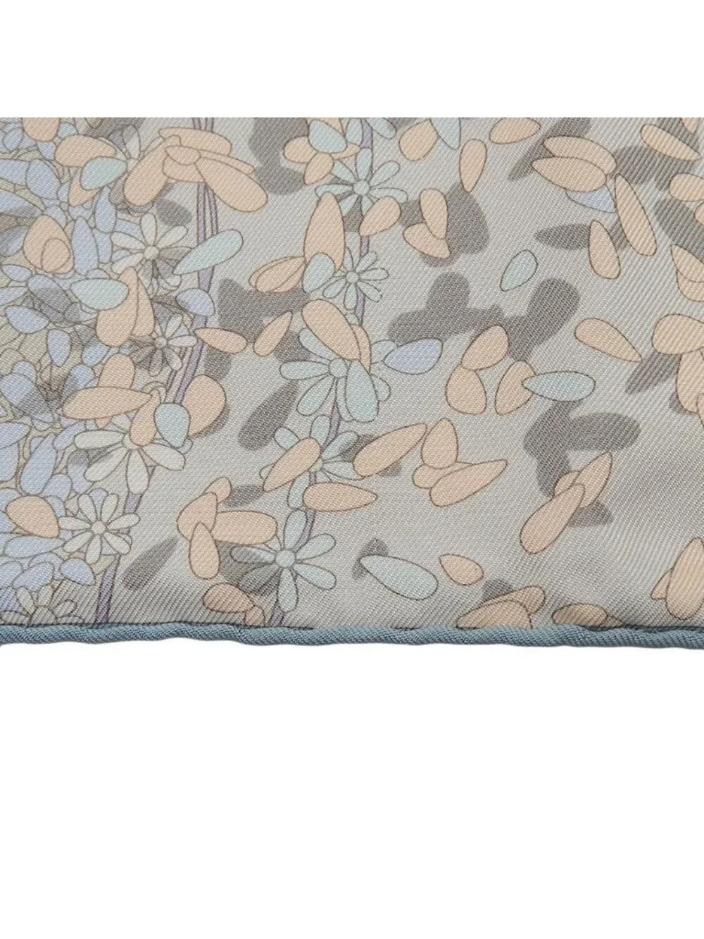 Hermes Carre 90 Silk Scarf Flower Offering Offrandes Dun Jour Multicolor